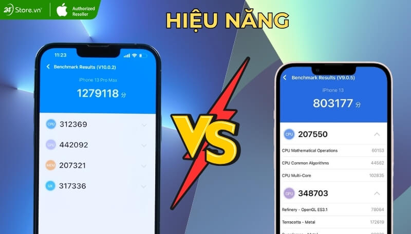 iPhone 13 và iPhone 13 Pro Max dùng Chip A15 Bionic