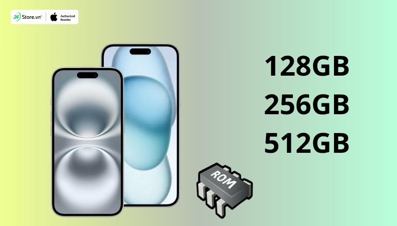 dung lượng rom iphone 16 plus và iphone 15 plus