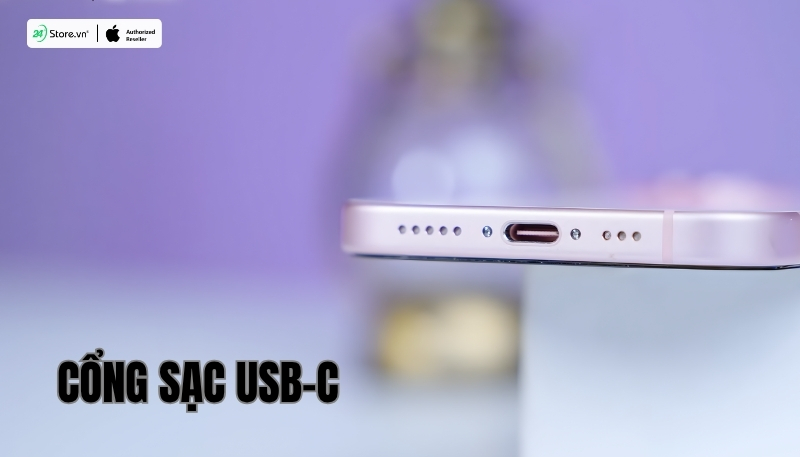 iphone 16 plus và iphone 15 plus dùng cổng sạc usb-c