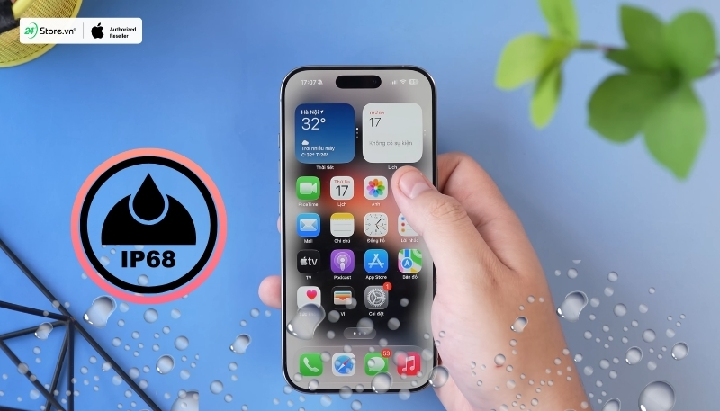 khả năng chống nước iphone 16 plus và iphone 15 plus