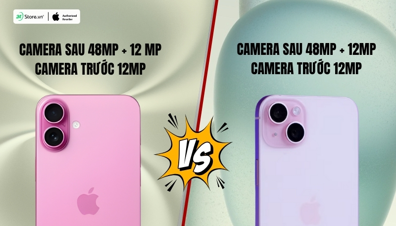 so sánh camera iphone 16 plus và iphone 15 plus