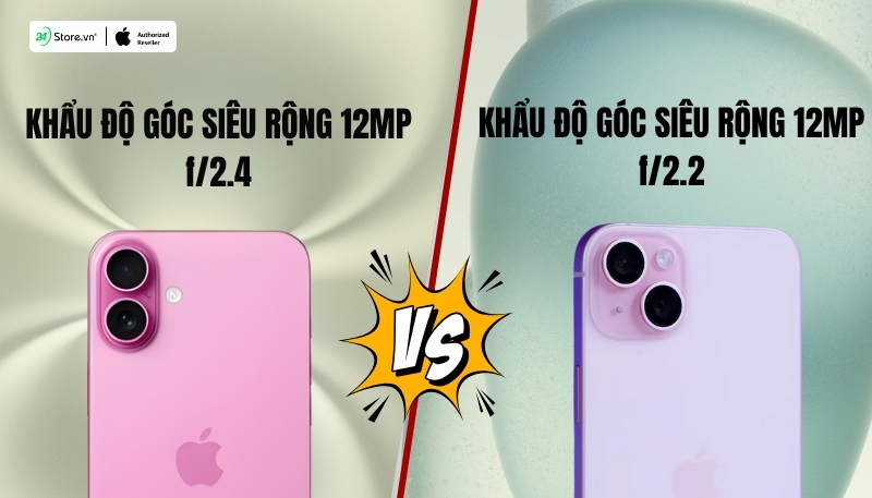 so sánh camera iphone 16 plus và iphone 15 plus