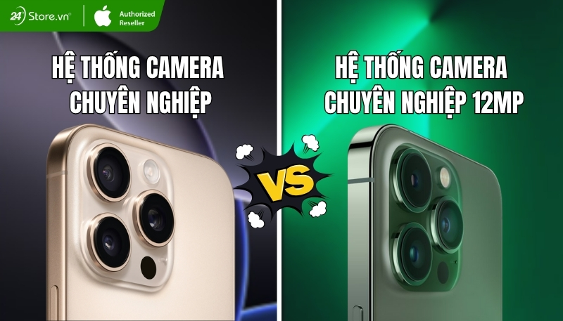 Review camera iPhone 16 Pro Max và iPhone 13 Pro Max