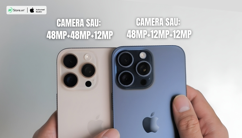 so sánh camera iphone 16 pro max với iphone 15 pro max