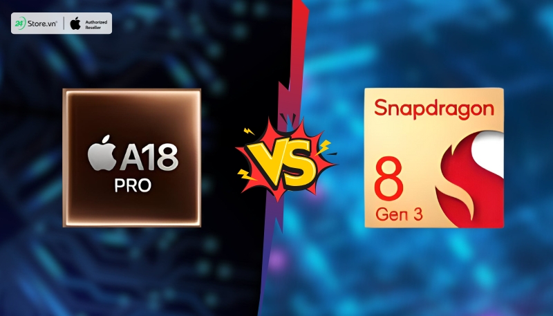 So sánh iPhone 16 Pro Max và OnePlus 12 về chip