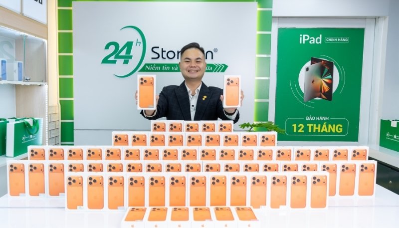 mua iphone 17 pro max tại 24hstore