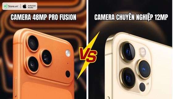 so sánh camera iPhone 17 Pro Max và iPhone 12 Pro Max