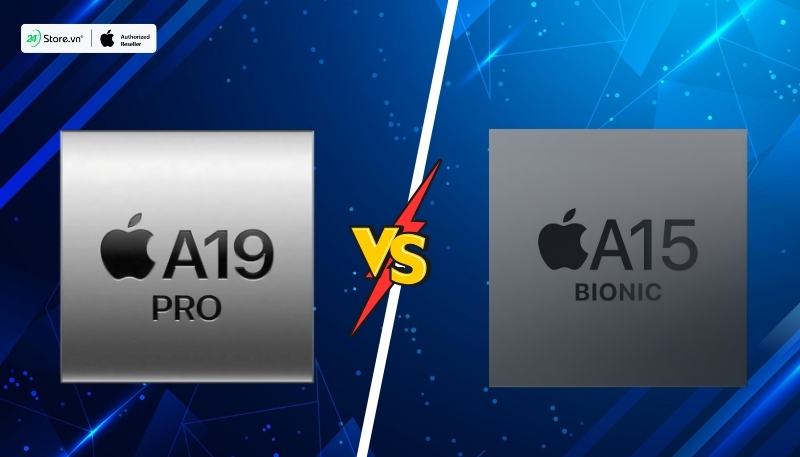 so sánh hiệu năng chip a19 pro và chip a17 pro