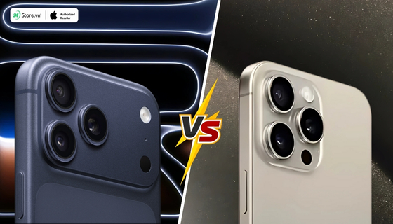 So sánh iphone 17 pro max và iphone 15 pro max về hệ thống camera