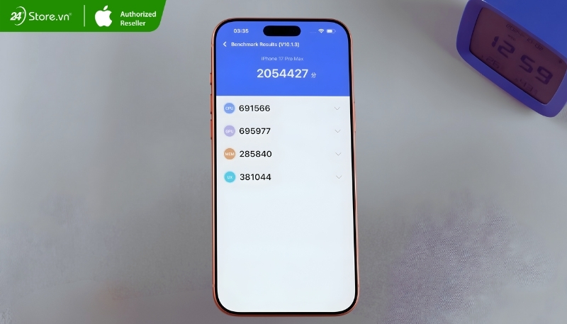 iPhone 17 Pro Max về hiệu năng