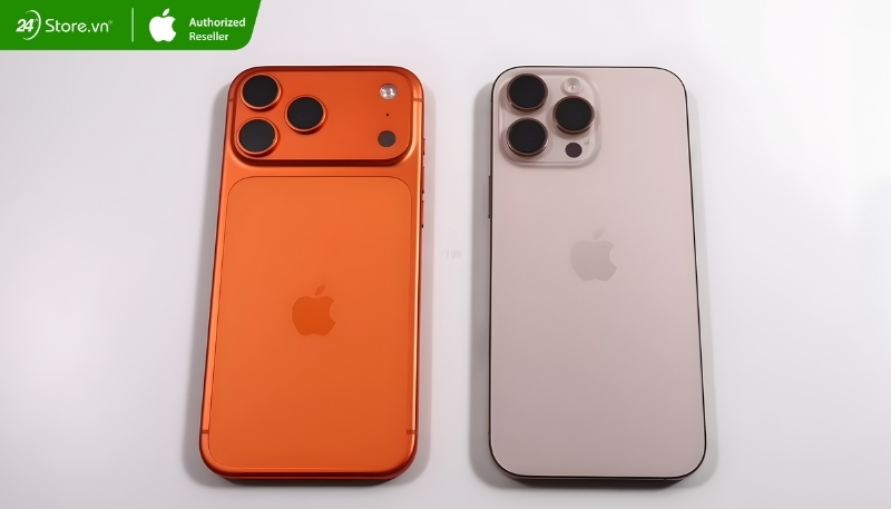 So sánh thông số iPhone 16 Pro Max và iPhone 17 Pro Max
