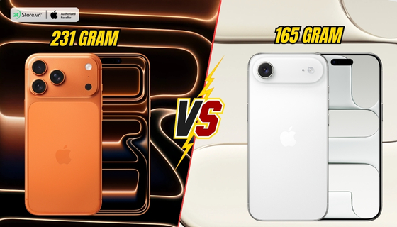 so sánh iphone 17 pro max và iphone air