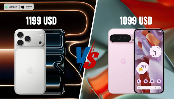 so sánh giá iphone 17 pro max và pixel 9 pro xl
