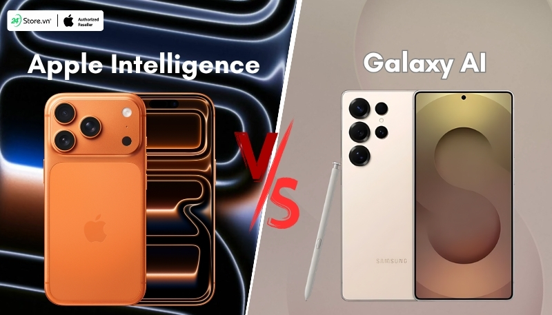 so sánh phần mềm và tính năng ai iphone 17 pro max và samsung s25 ultra