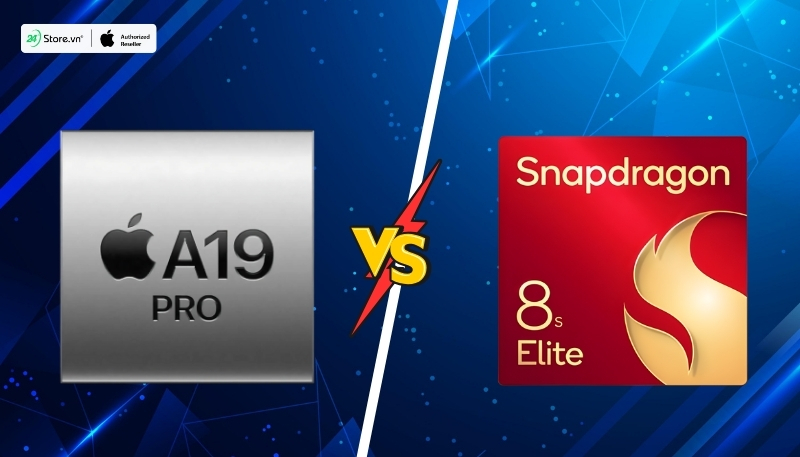 so sánh hiệu năng chip a19 pro và snapdragon elite 8