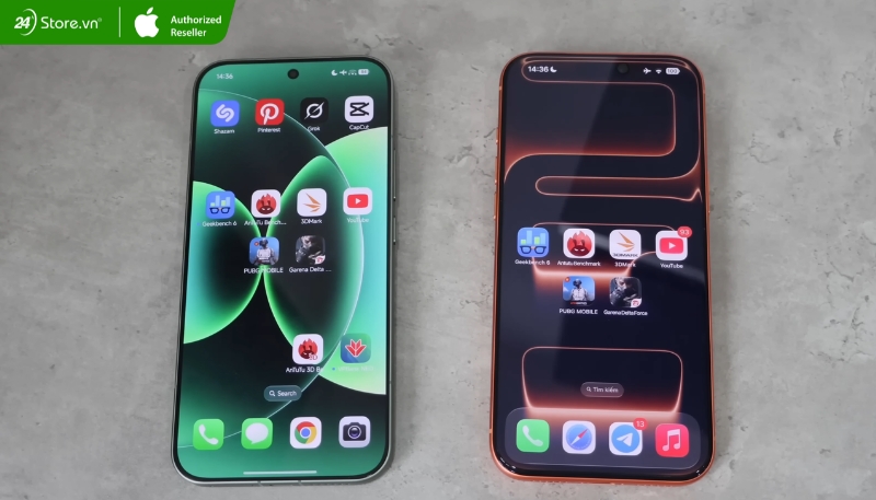 So sánh màn hình iPhone 17 Pro Max và Xiaomi 17 Pro Max