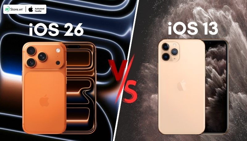 so sánh tính năng AI iphone 17 pro và iphone 11 pro