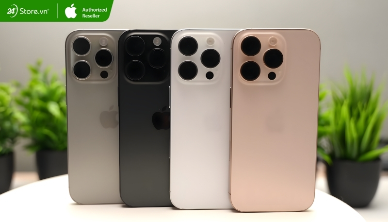 Màu sắc iPhone 16 Pro