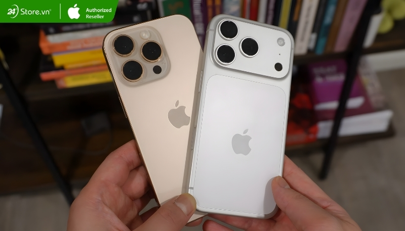 So sánh thông số iPhone 16 Pro và iPhone 17 Pro