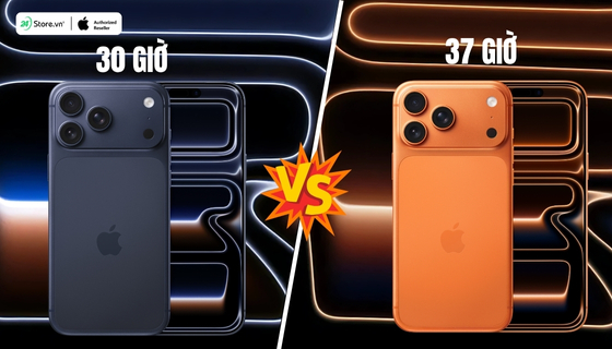 so sánh iphone 17 pro và iphone 17 pro max về pin