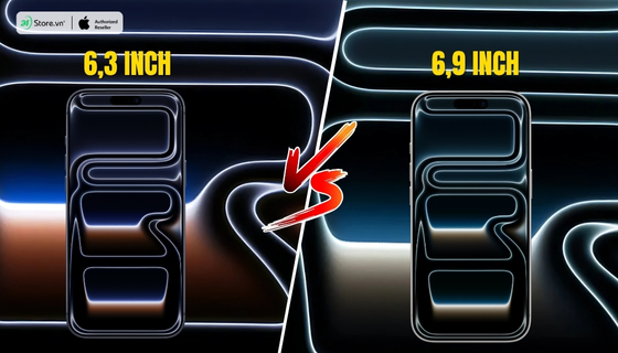 so sánh iphone 17 pro và iphone 17 pro max về thiết kế