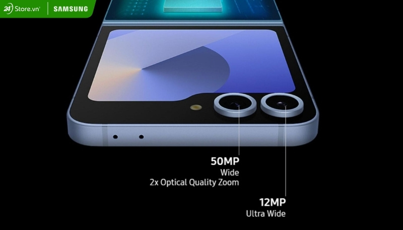 camera galaxy z flip6