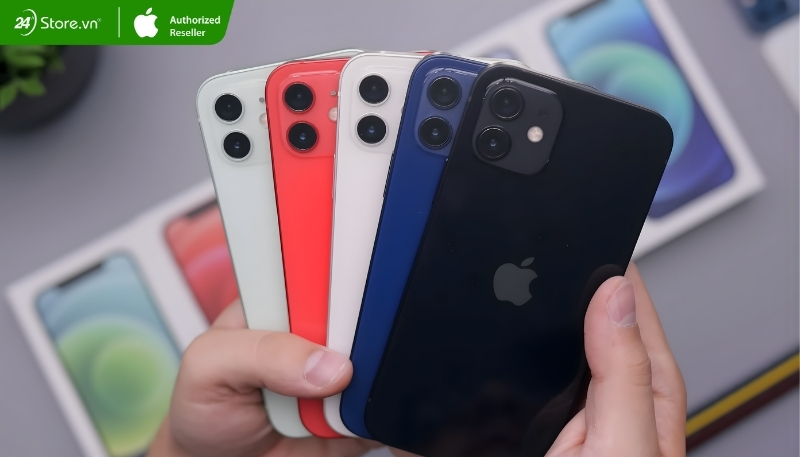Màu sắc iPhone 12 chính hãng