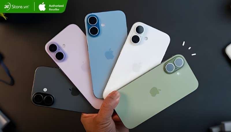 Màu sắc iPhone 17 chính hãng