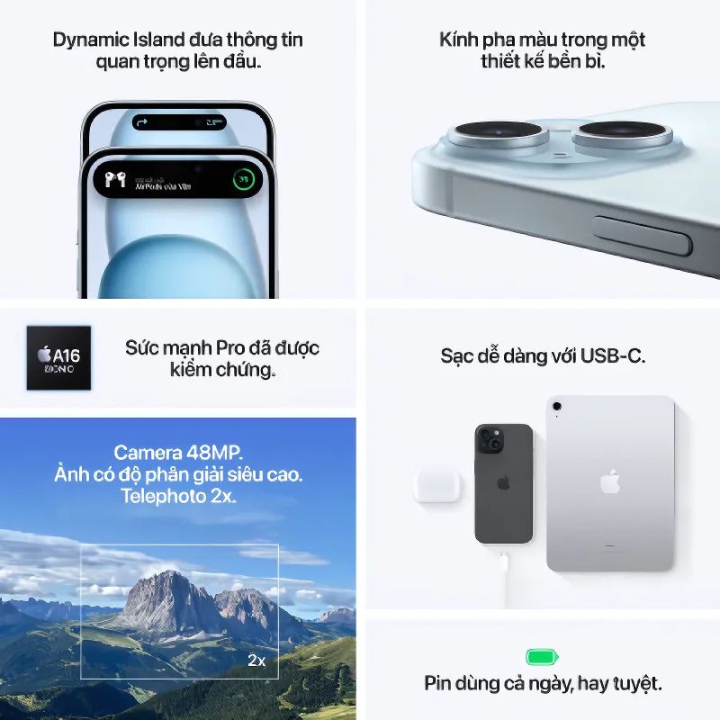 so sánh chip iphone 17 và iphone 15