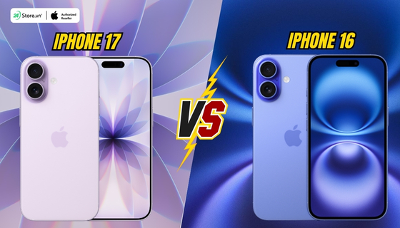 so sánh điện thoại iphone 17 và iphone 16