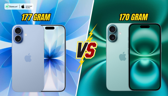trong luong iphone 17 va iphone 16