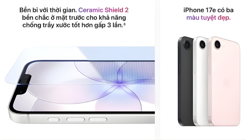 so sánh thiết kế iphone 17e và iphone 16e