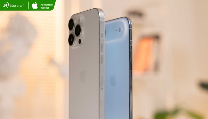 Thiết kế iPhone Air mỏng hơn iPhone 16 Pro Max