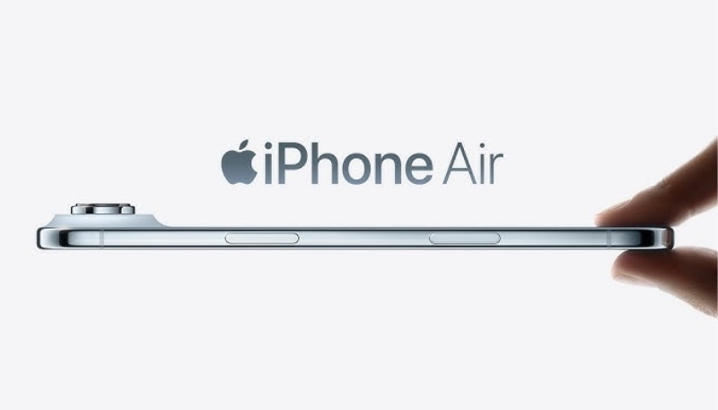 thiết kế siêu mỏng của iphone air