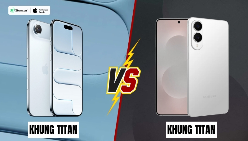 so sánh thiết kế iphone air và samsung s25 edge