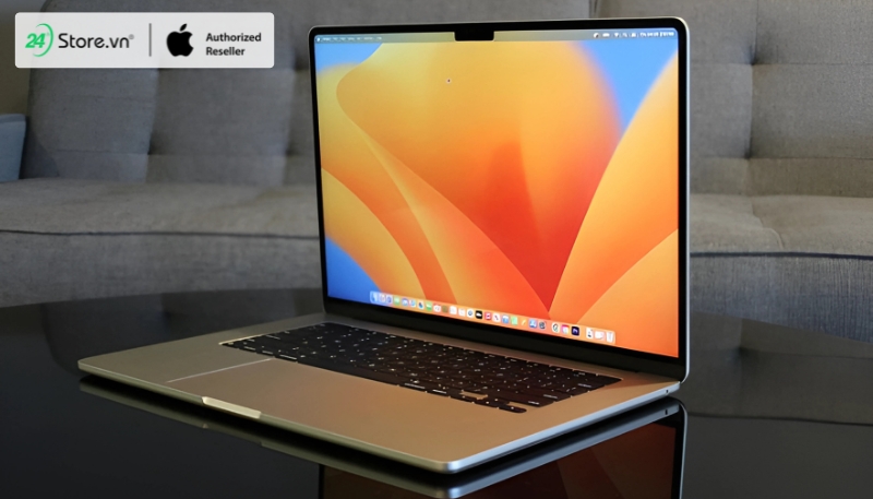 đánh giá MacBook Air M3 và Air M2 về màn hình