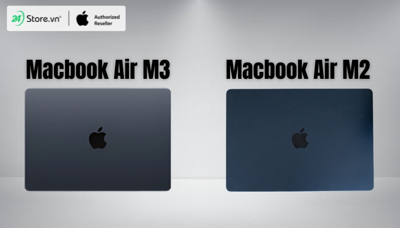 so sánh MacBook Air M3 và Air M2 về giá bán