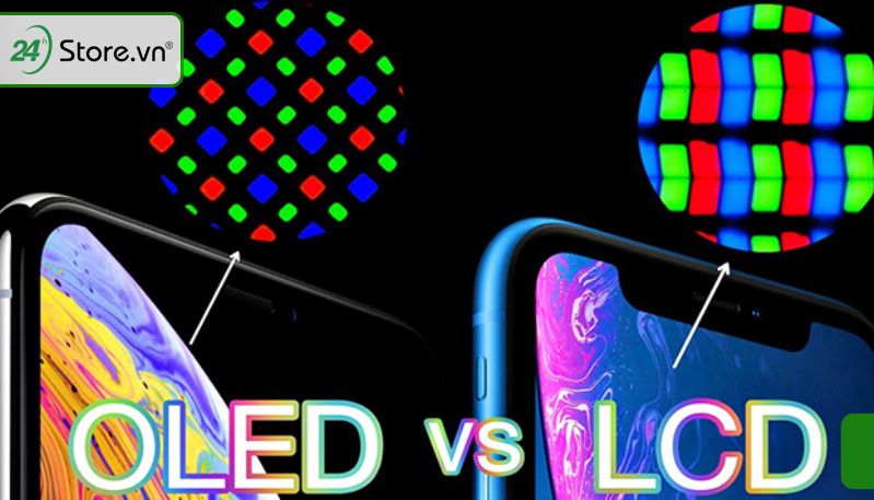 So sánh màn hình OLED và LCD trên iPhone