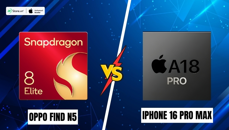 so sánh hiệu năng oppo find n5 và iphone 16 pro max