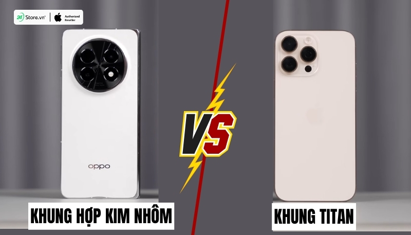 so sánh thiết kế oppo find n5 và iphone 16 pro max