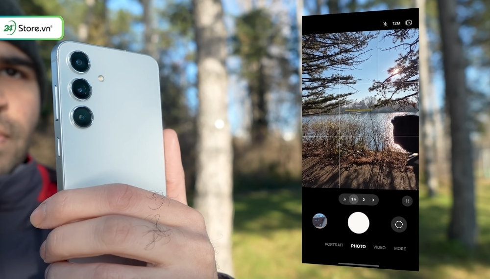 Review Galaxy S25 và Galaxy S24 về camera