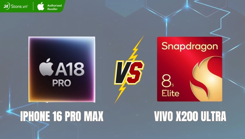 So sánh hiệu năng chip Vivo X200 Ultra và iPhone 16 Pro Max