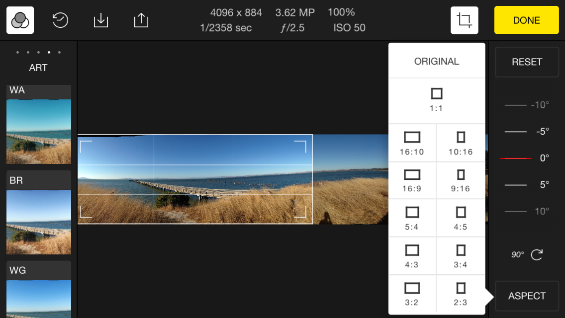 SKRWT giúp chỉnh sửa lại góc độ bức ảnh song ao cung iPhone 8 chinh hang 16GB hinh anh 8