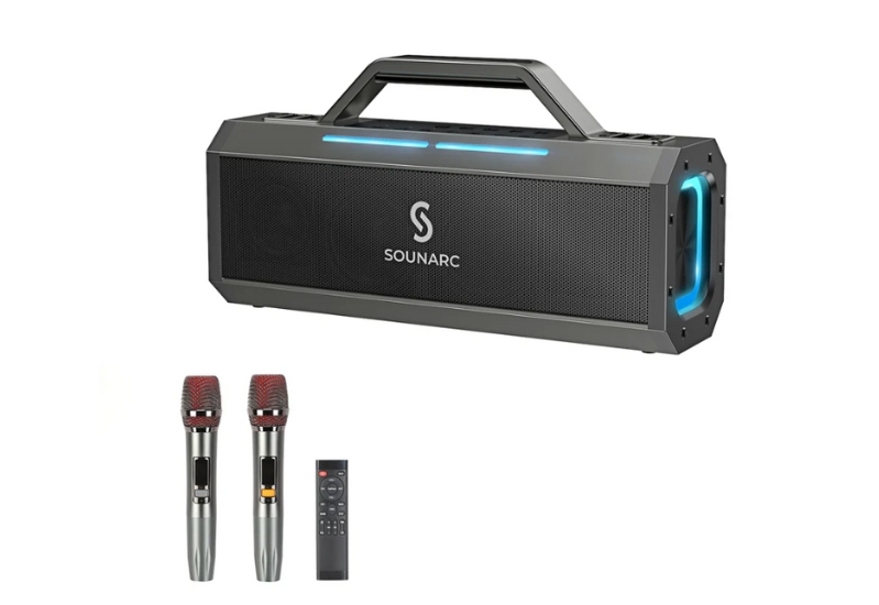 Loa SOUNARC K1 Karaoke Party Speaker kháng nước IPX6 Thiết kế tinh tế, thời trang hiện đại