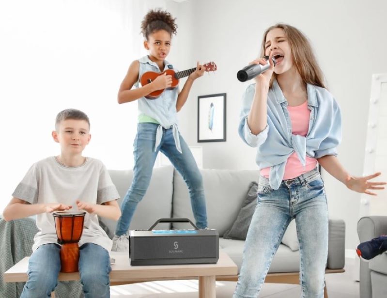 Loa SOUNARC K1 Karaoke Party Speaker kháng nước IPX6 Tính năng karaoke chuyên nghiệp cùng SOUNARC K1