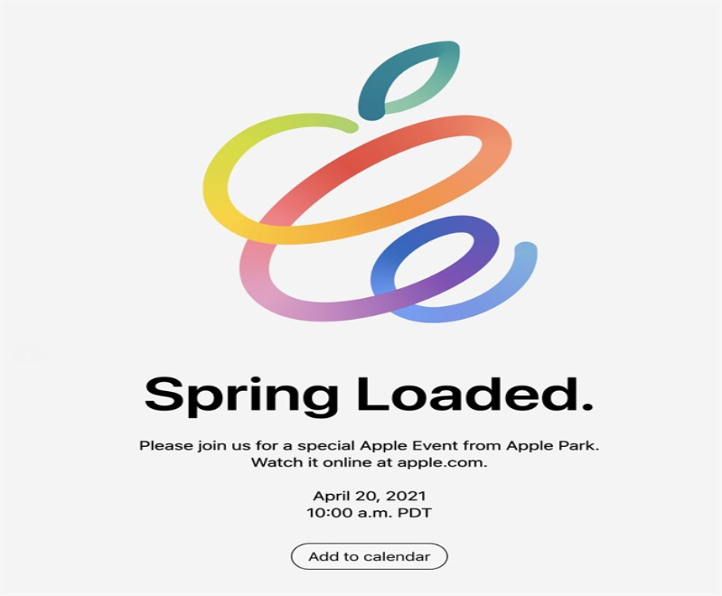 su kien spring loaded cua apple thư mời sự kiện Spring Loaded của Apple