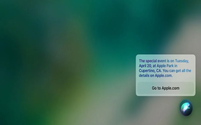 su kien spring loaded cua apple siri thông báo về sự kiện Spring Loaded của Apple
