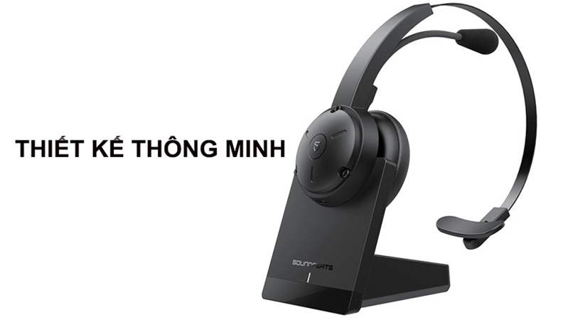 tai nghe chup tai bluetooth co mic soundpeats a7 2 thiet ke hien dai