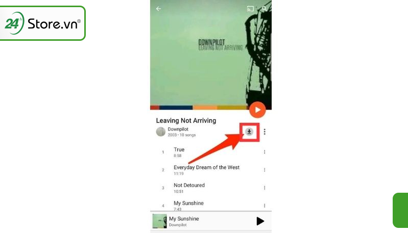 Cách tải nhạc về điện thoại trên Google Play Music