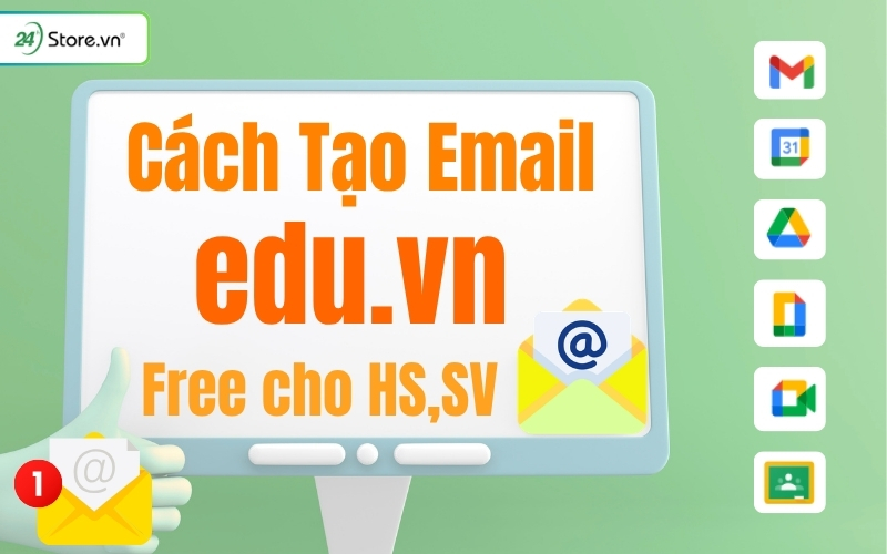 tạo email edu.vn miễn phí